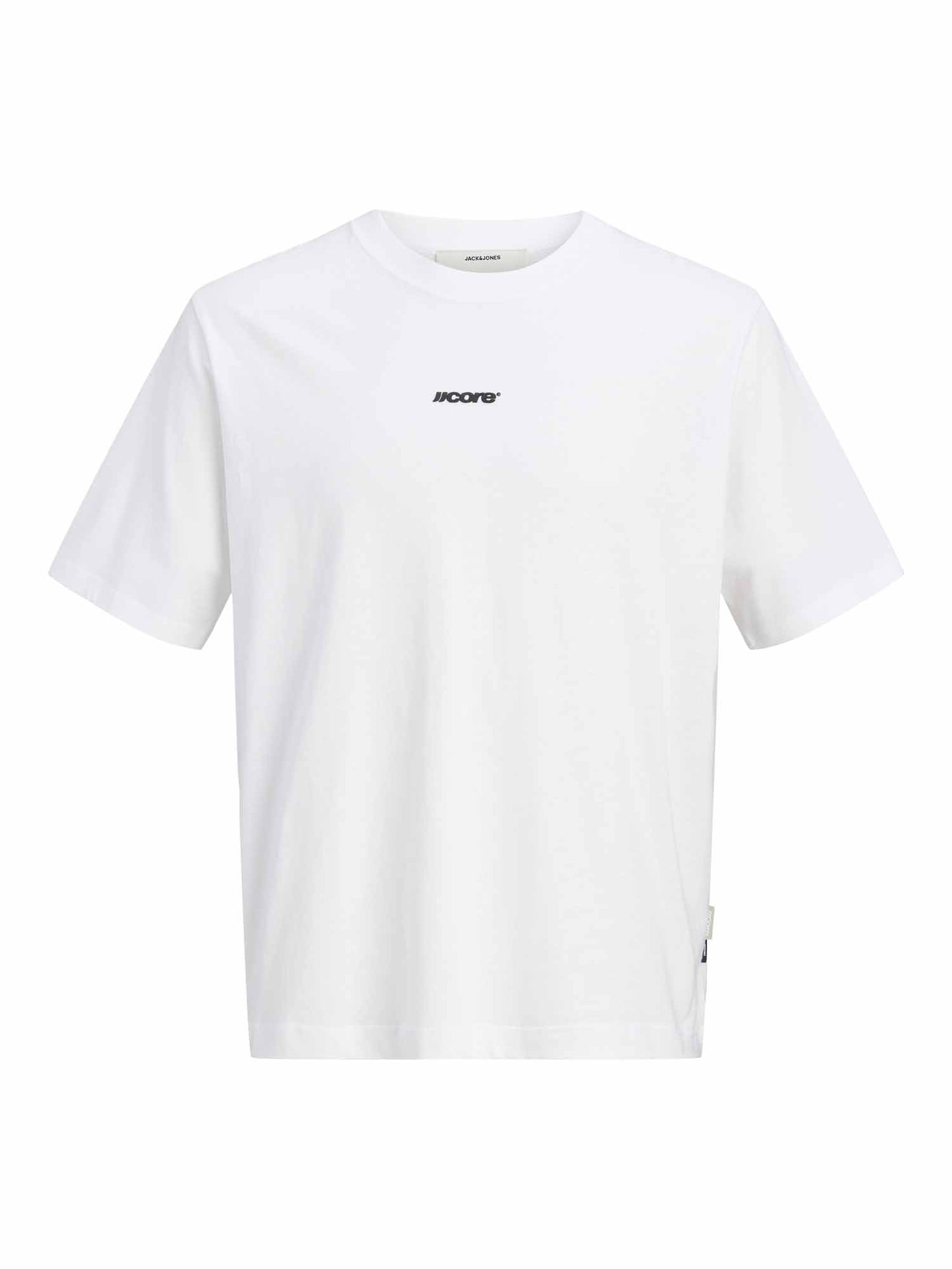 Jack&Jones Club, t-shirt maniche corte da uomo bianca