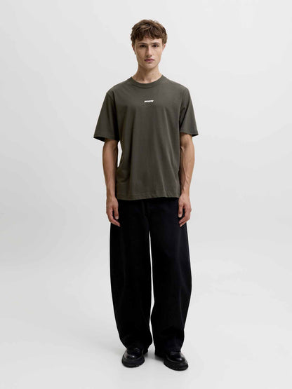 Jack&Jones Club, t-shirt maniche corte da uomo verde