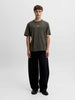 jack-jones-club-t-shirt-maniche-corte-da-uomo-verde