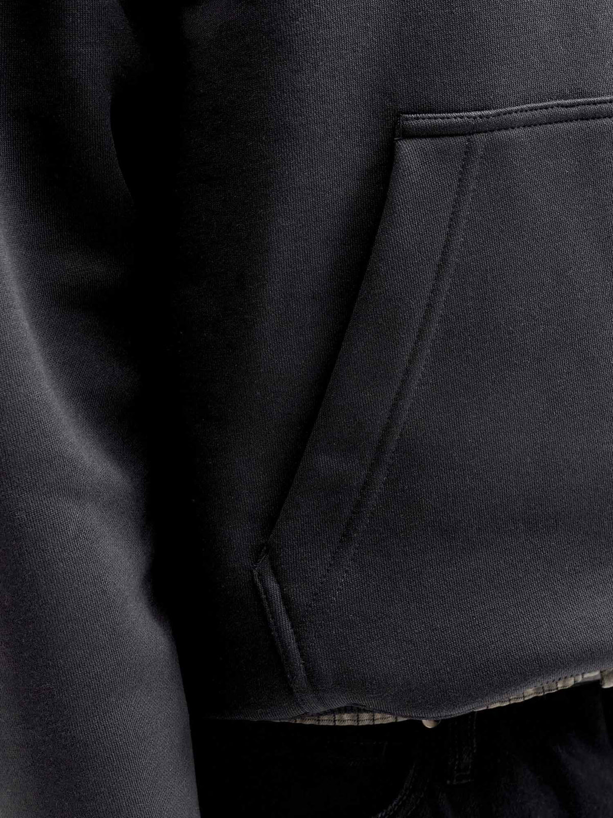 Jack&Jones Club, felpa da uomo nera