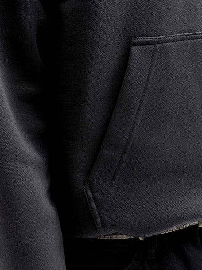 Jack&Jones Club, felpa da uomo nera