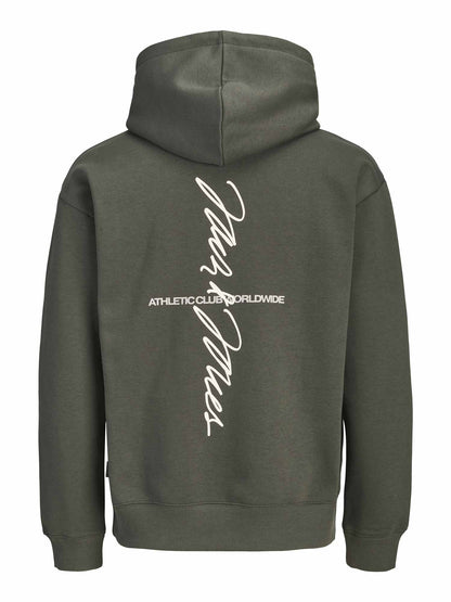 Jack&Jones Jcoclub, felpa da uomo verde