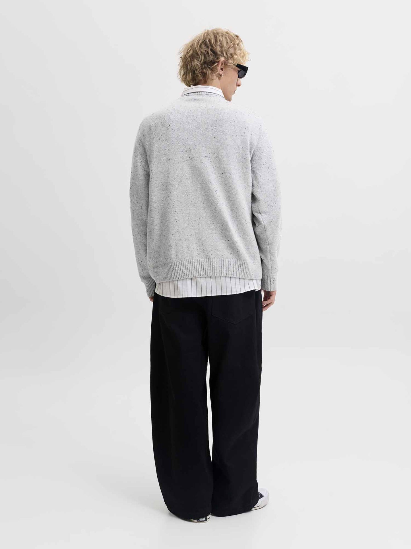 Jack&Jones Orrebro, maglia da uomo grigia