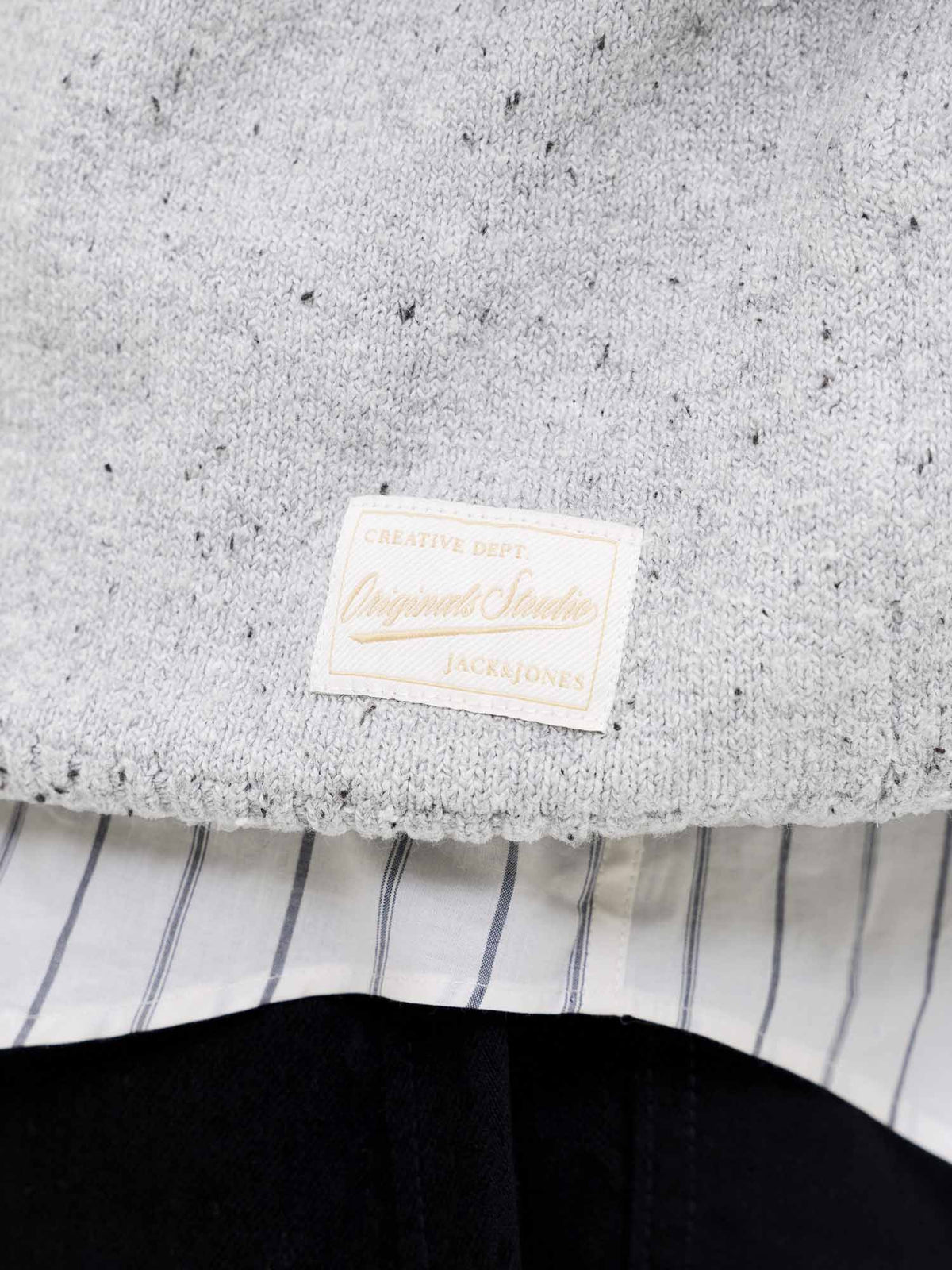 Jack&Jones Orrebro, maglia da uomo grigia