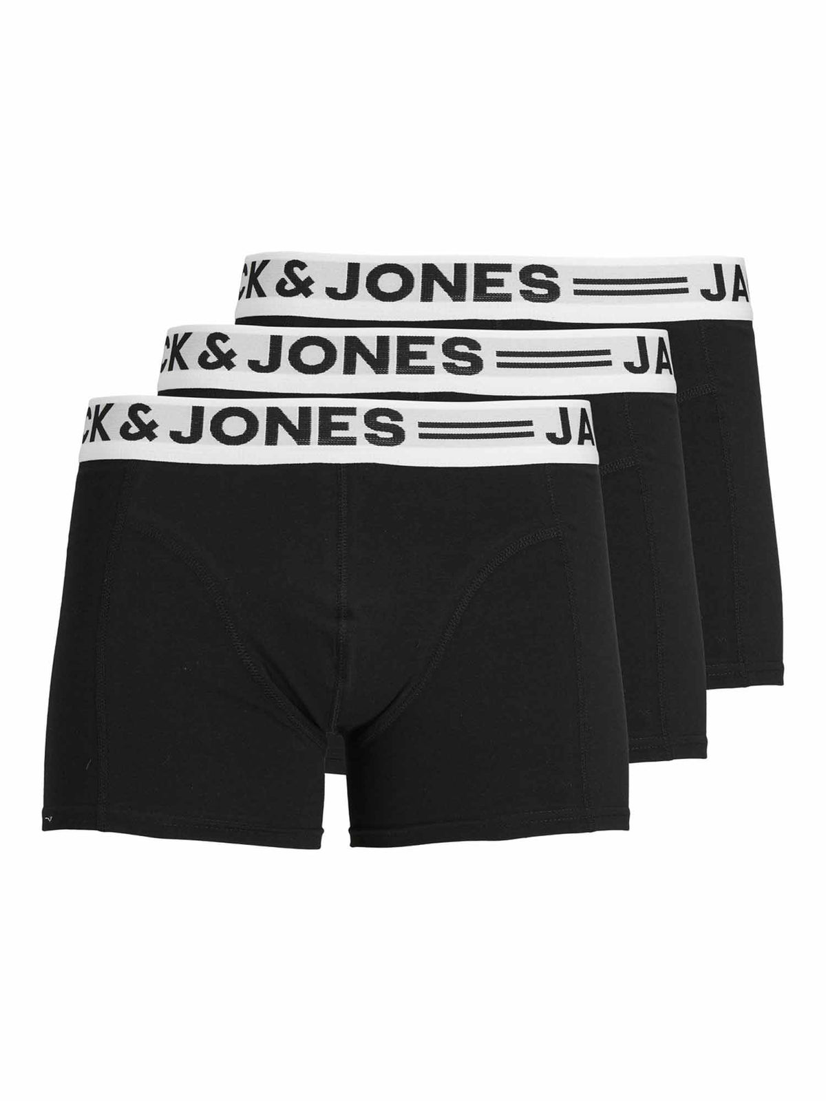 Jack&jones n. sense slip da unisex nero-bianco