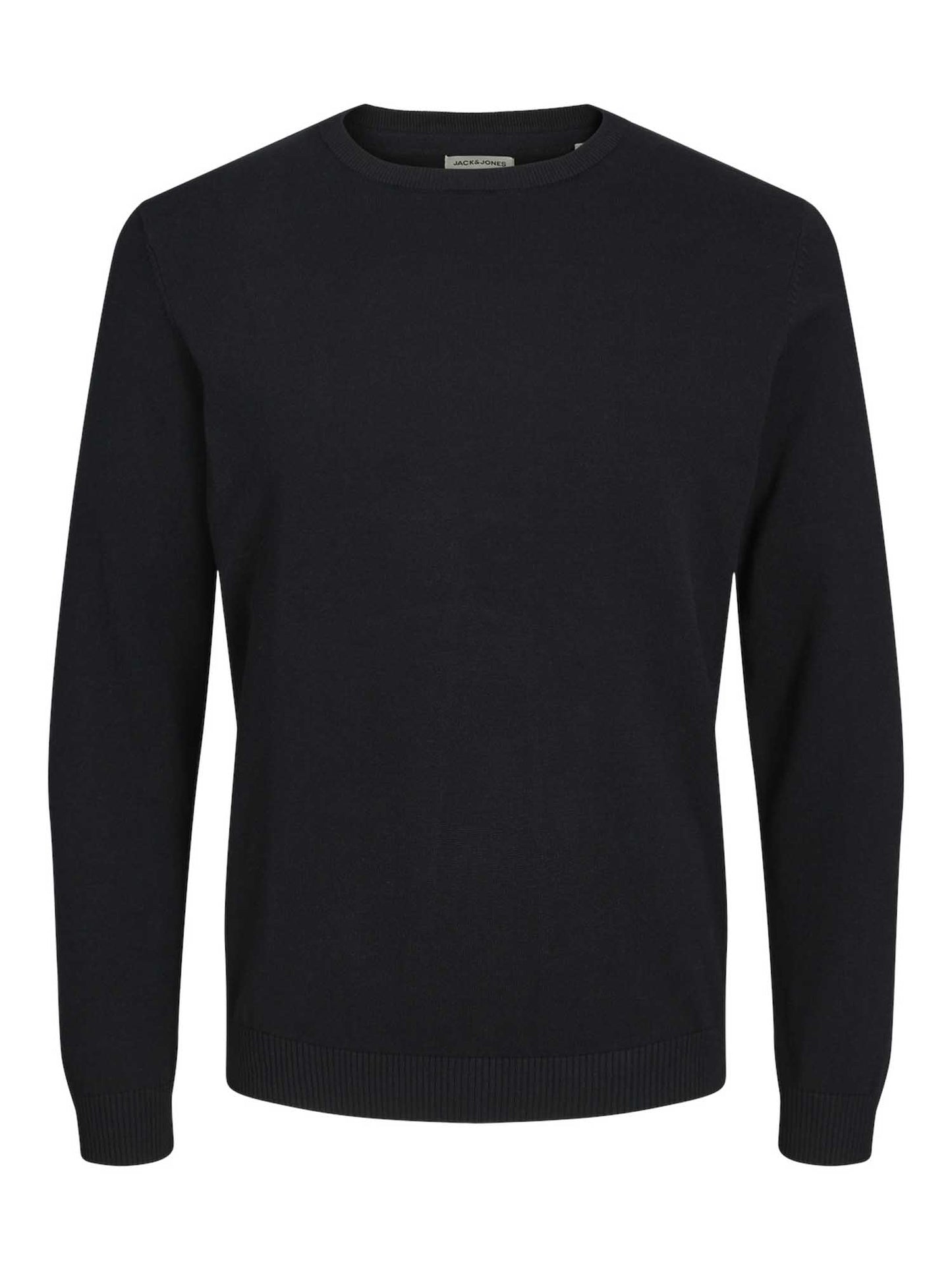MAGLIA BASIC JACK&JONES DA UOMO NERO