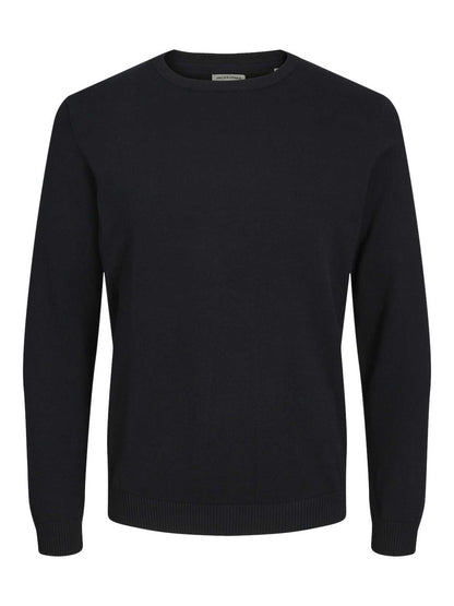 MAGLIA BASIC JACK&JONES DA UOMO NERO