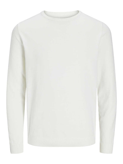 MAGLIA BASIC JACK&JONES DA UOMO PANNA