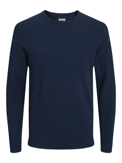 MAGLIA BASIC JACK&JONES DA UOMO BLU