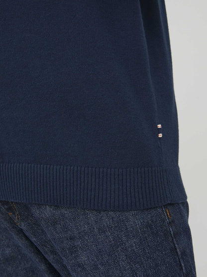 MAGLIA BASIC JACK&JONES DA UOMO BLU