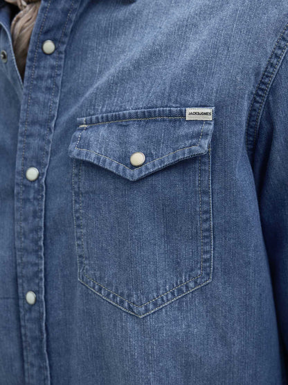 Jack&jones n. sherid camicia da uomo jeans