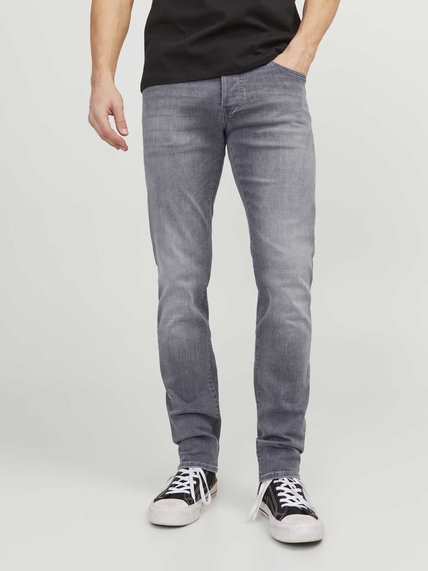 DENIM GLENN JACK&JONES DA UOMO GRIGIO