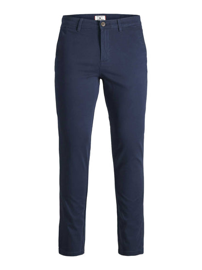 PANTALONE CHINO MARCO JACK&JONES DA RAGAZZO BLU