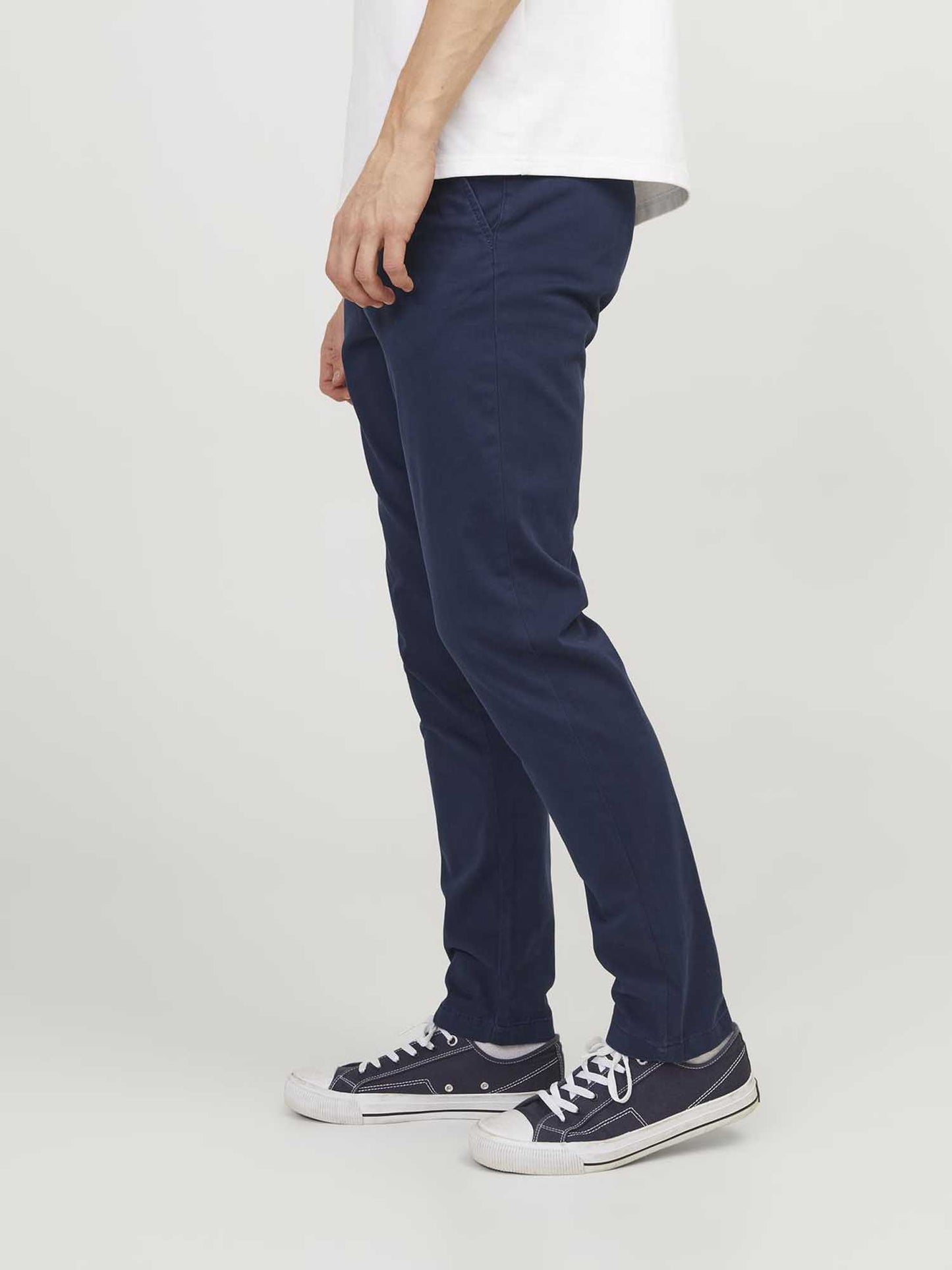 PANTALONE CHINO MARCO JACK&JONES DA RAGAZZO BLU