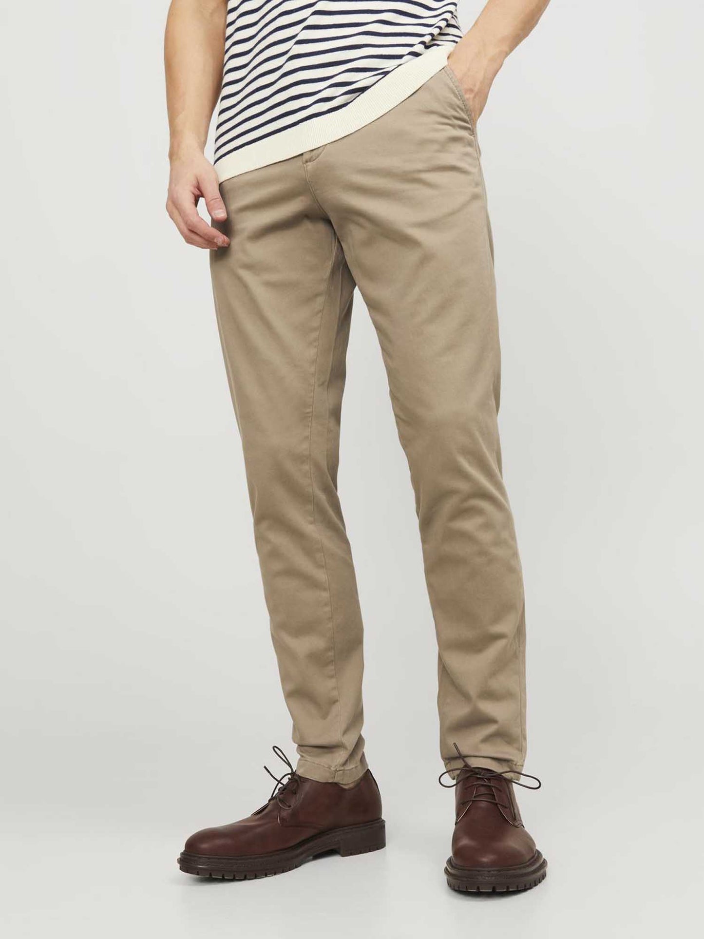 PANTALONE CHINO MARCO JACK&JONES DA RAGAZZO BEIGE