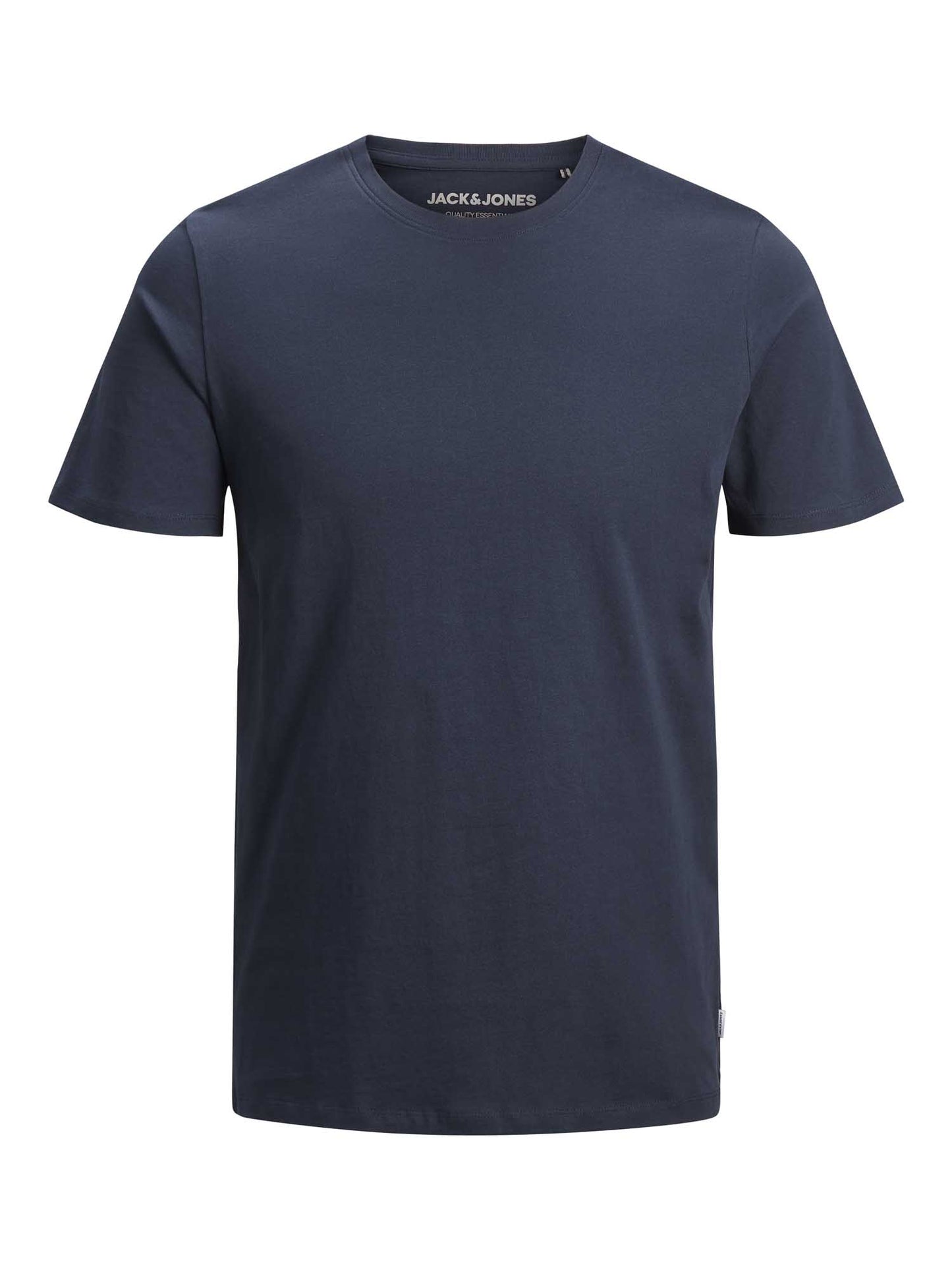 T-SHIRT BASIC GIROCOLLO JACK&JONES DA RAGAZZO BLU