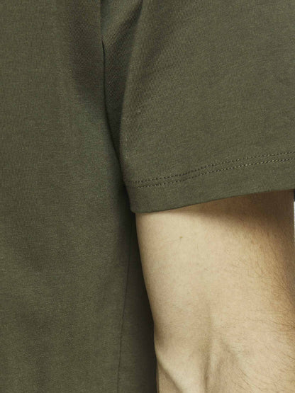 Jack&Jones JJEOrganic Basic Tee, t-shirt maniche corte da uomo verde