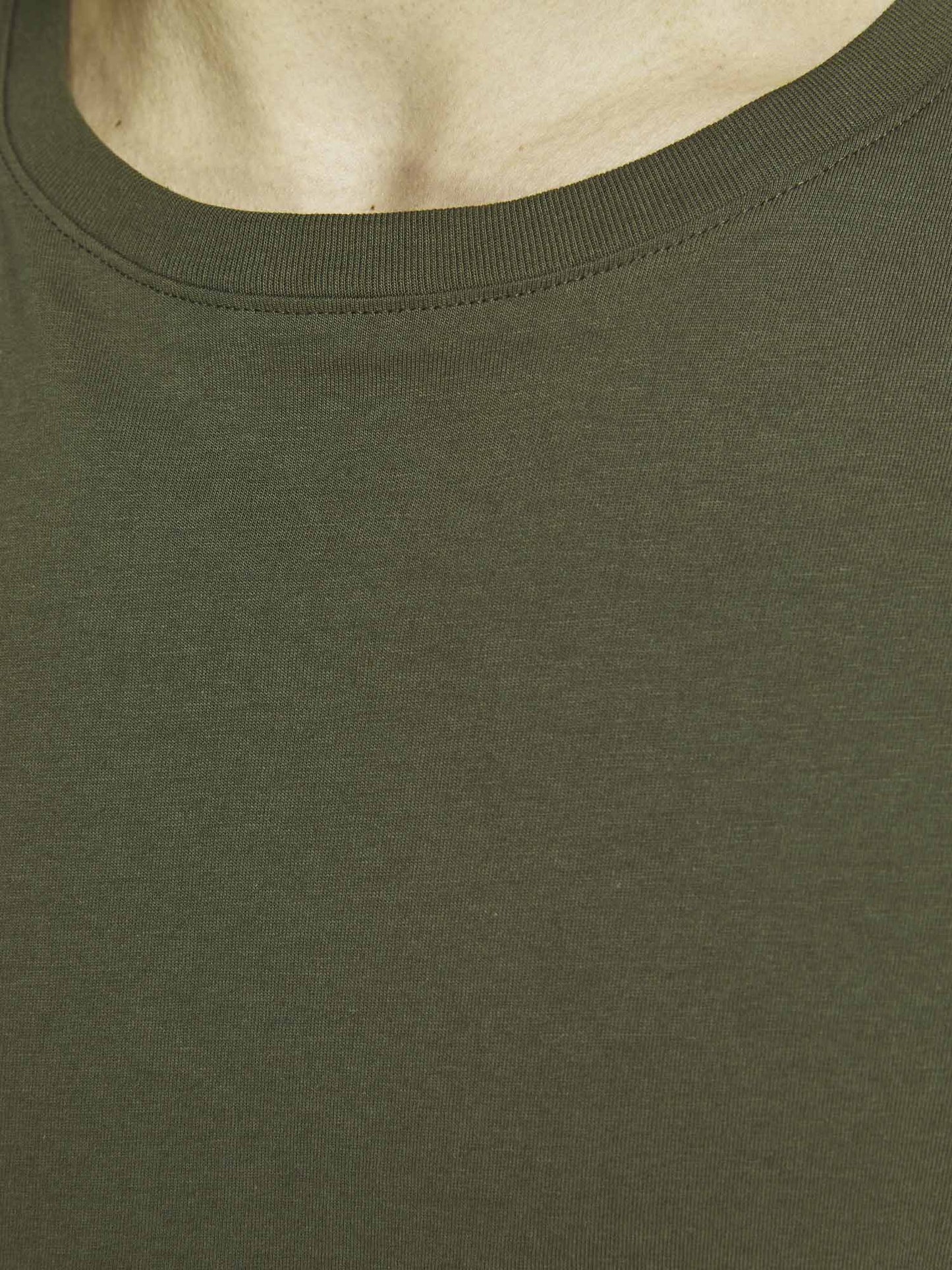 Jack&Jones JJEOrganic Basic Tee, t-shirt maniche corte da uomo verde