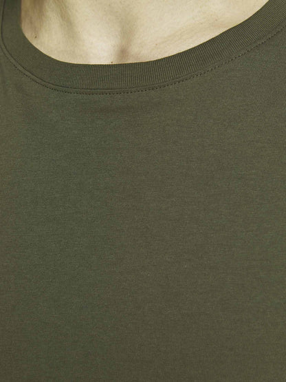 Jack&Jones JJEOrganic Basic Tee, t-shirt maniche corte da uomo verde