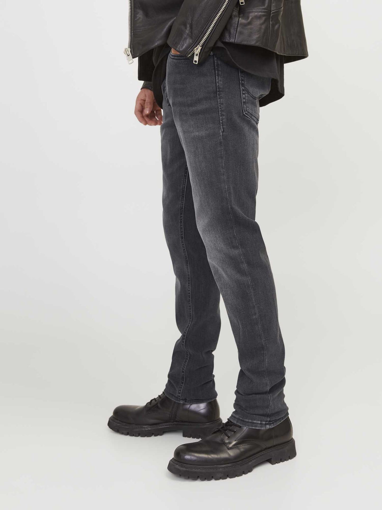 JEANS GLENN ORIGINAL JACK & JONES UOMO DENIM BLACK