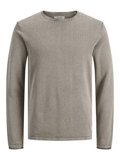 PULLOVER LEO JACK&JONES DA UOMO BEIGE