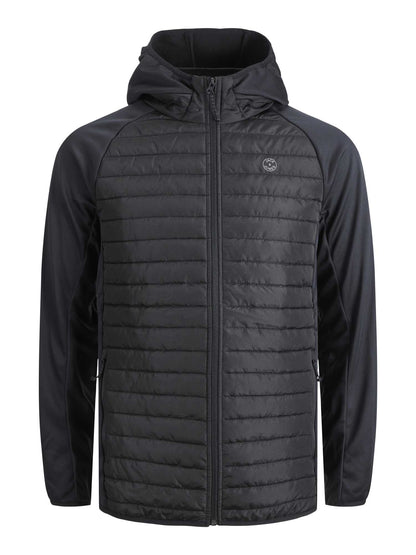 GIUBBINO MULTI QUILTED JACK & JONES UOMO NERO