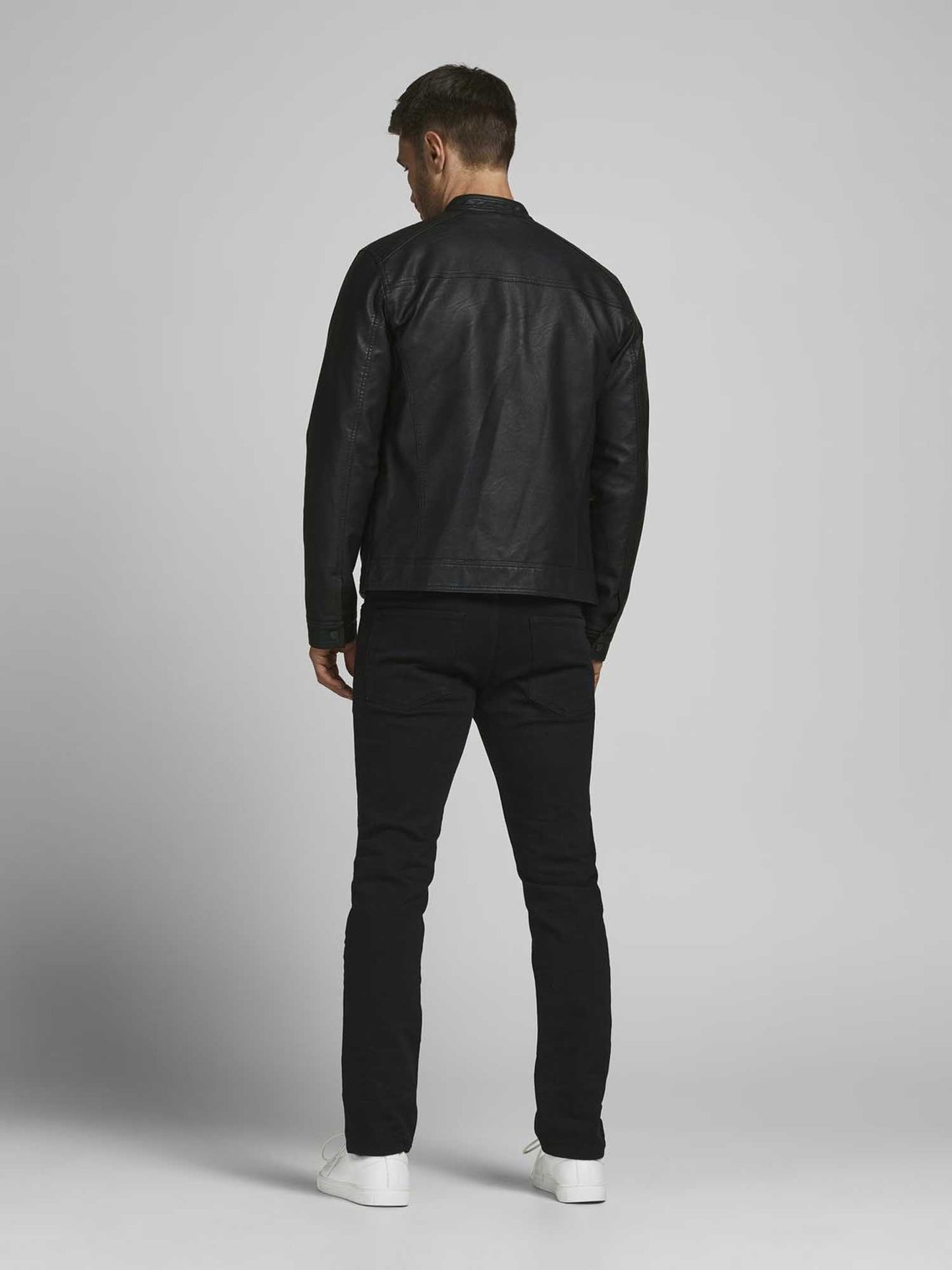 GIUBBINO EWARNER JACK & JONES UOMO NERO