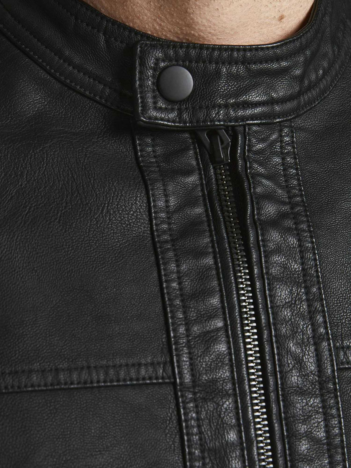 Jack&jones n. warner giubbino da uomo nero