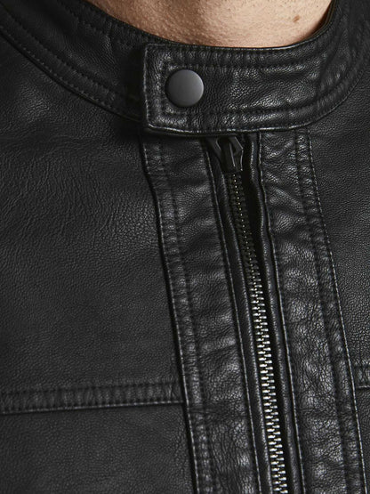 GIUBBINO EWARNER JACK & JONES UOMO NERO
