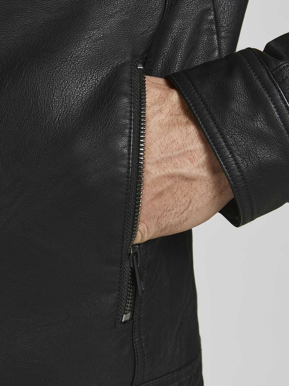 Jack&jones n. warner giubbino da uomo nero