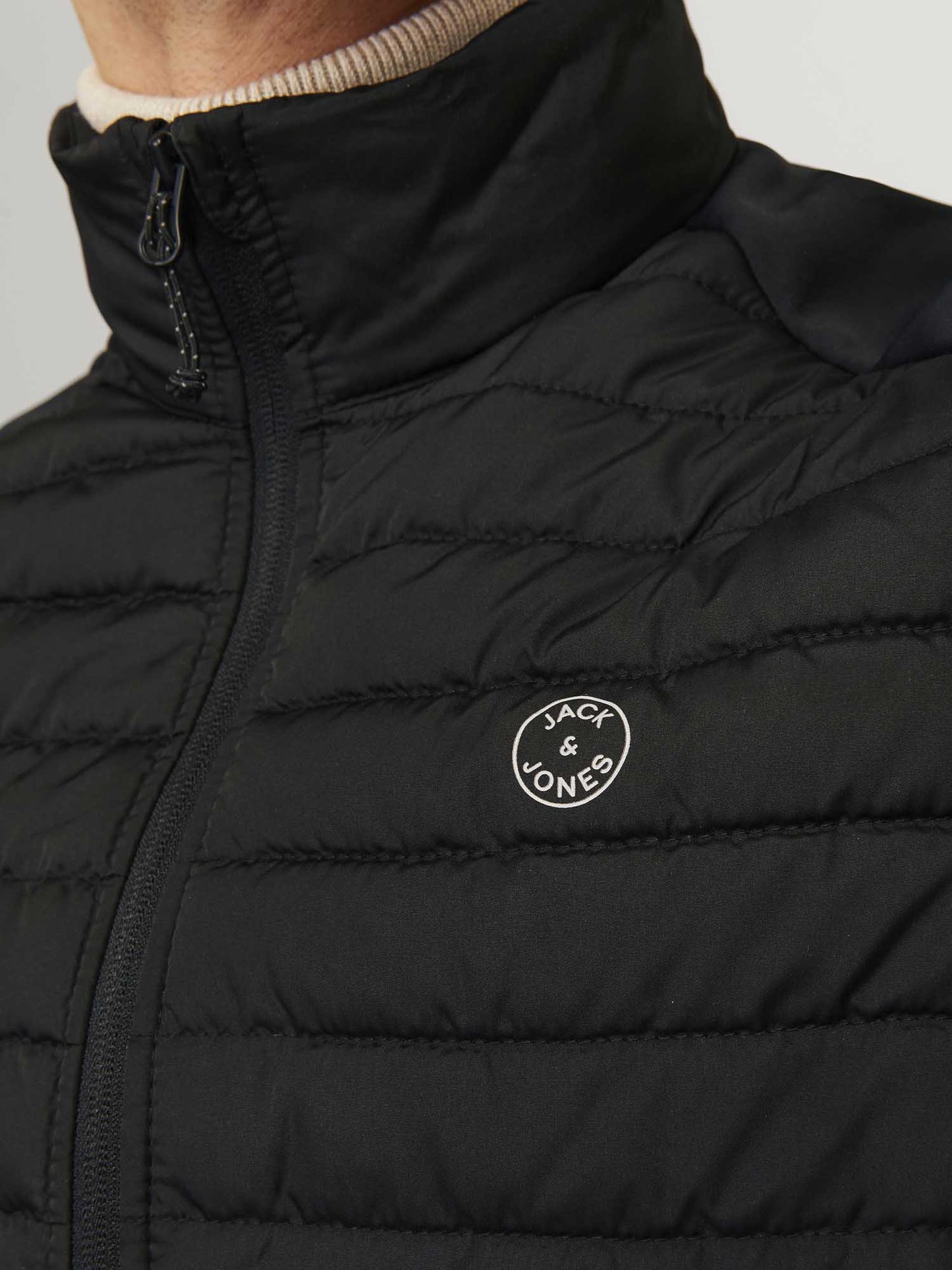SMANICATO MULTI BODYWARMER JACK&JONES NOOS NERO