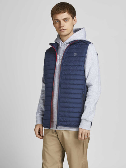 SMANICATO MULTI BODYWARMER JACK&JONES NOOS BLU