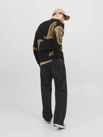 Jack&Jones Alex 306, jeans da uomo neri