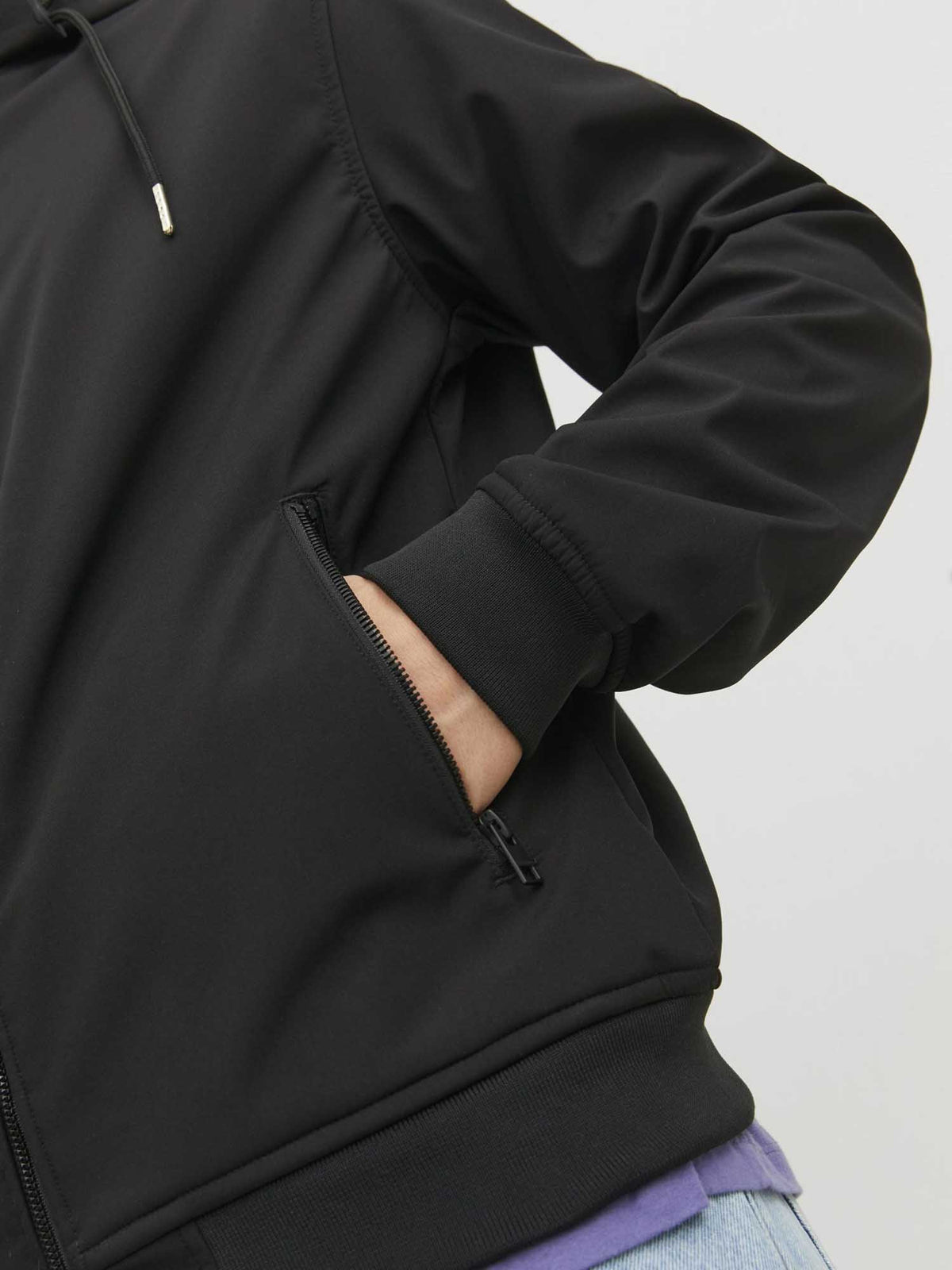 Jack&jones n. basic giubbino da uomo nero