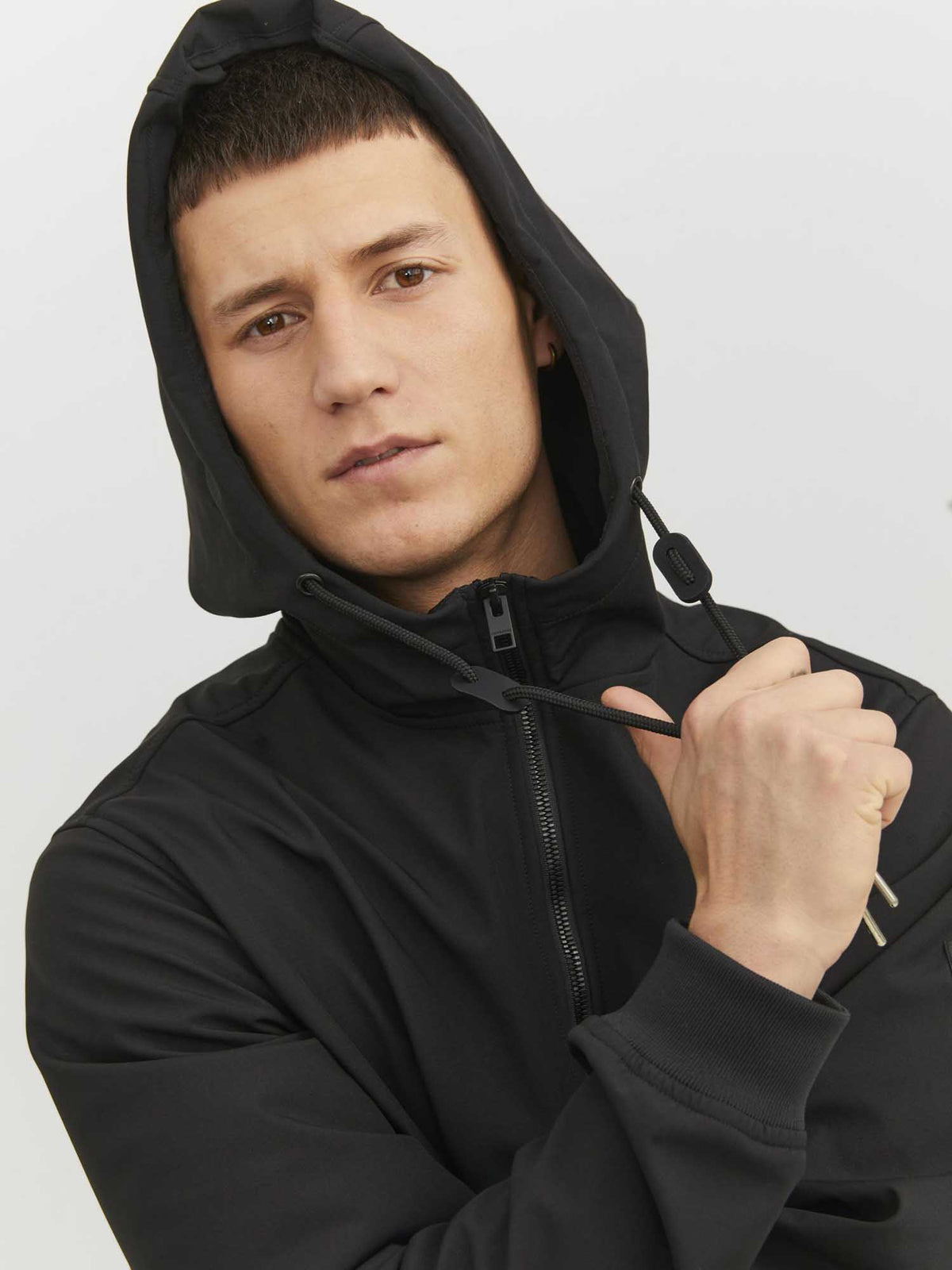 Jack&jones n. basic giubbino da uomo nero