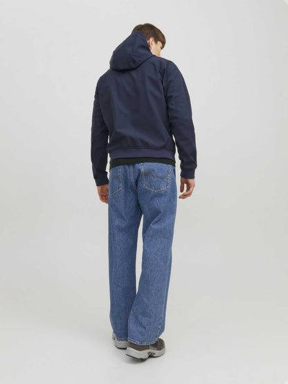 GIUBBINO SOFTSHELL JACK&JONES DA RAGAZZO BLU