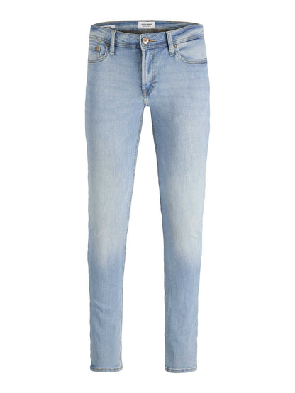 JEANS SKINNY LIAM ORIGINAL  JACK & JONES UOMO DENIM CHIARO