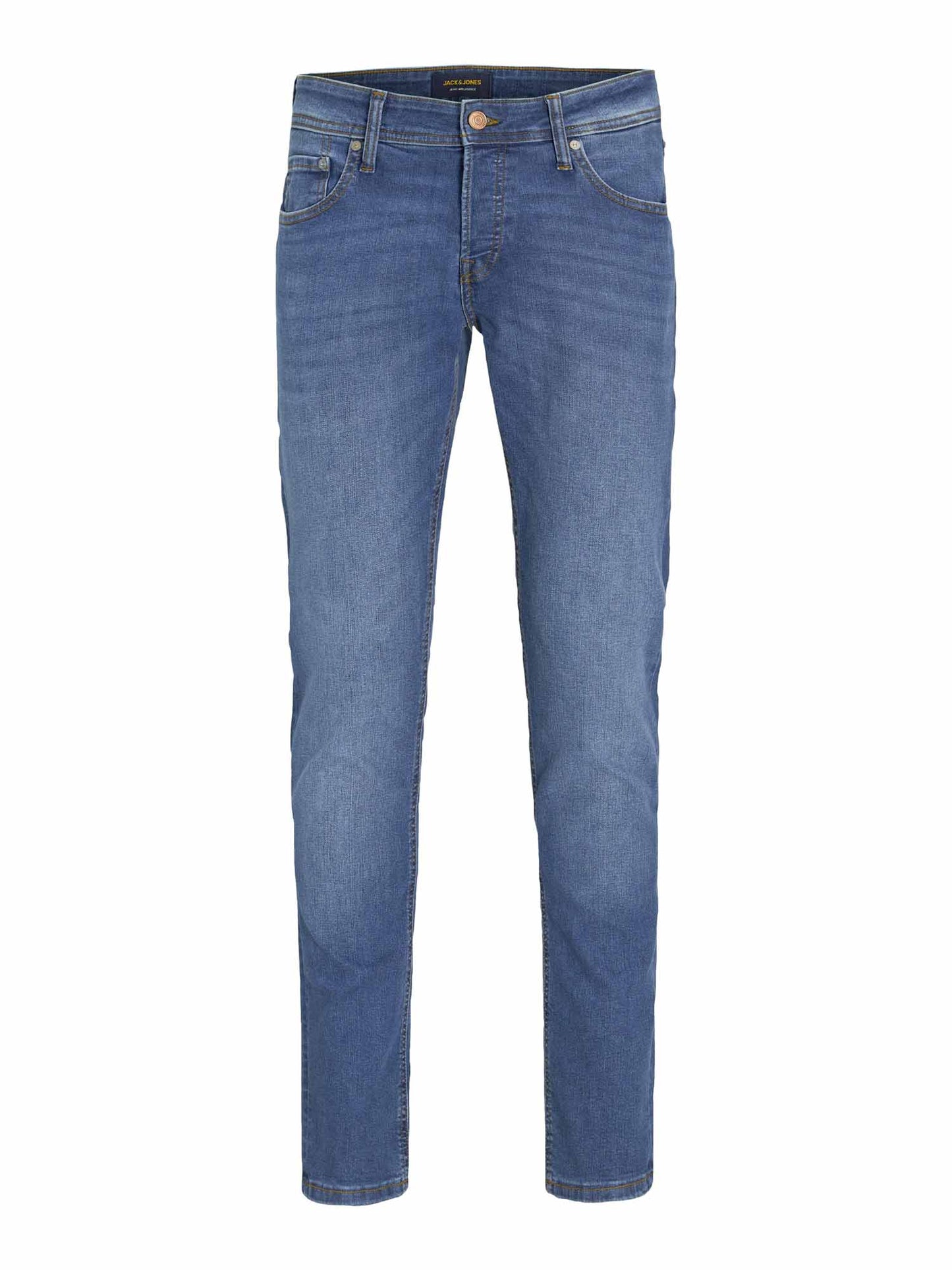 Jeans Glenn slim fit da uomo in denim blu