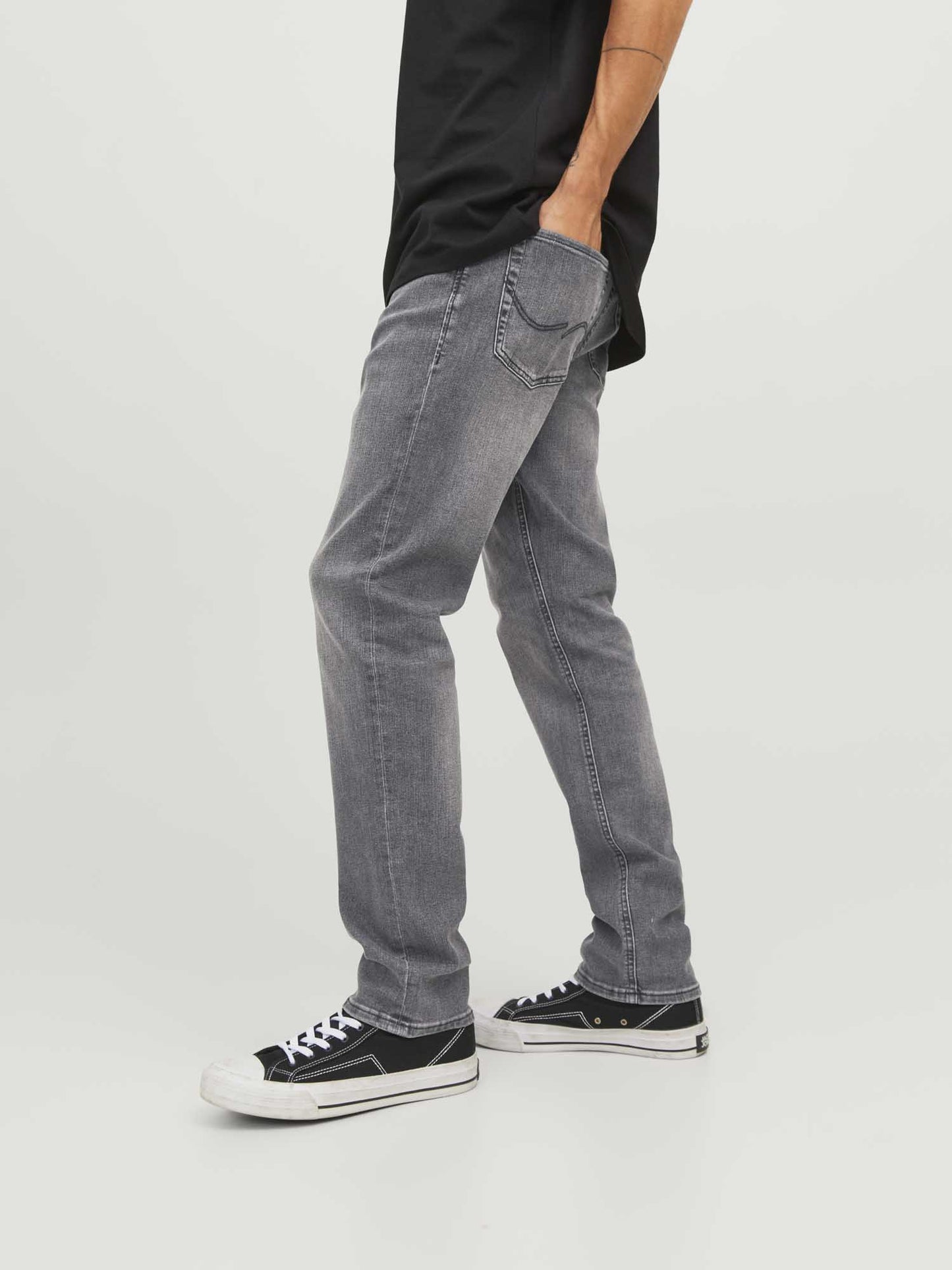 JEANS GLENN JACK&JONES DA UOMO DENIM BLACK
