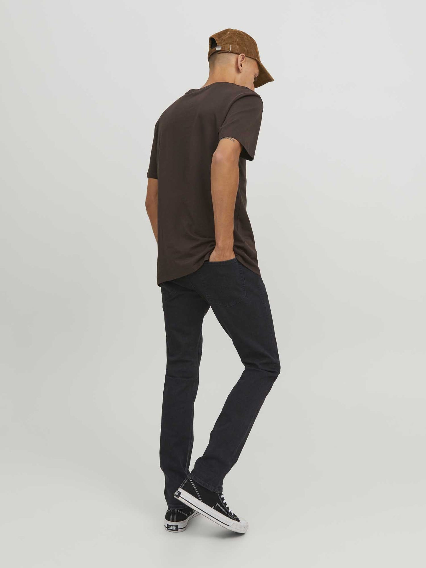 DENIM ORIGINAL GLENN JACK & JONES DA UOMO NERO