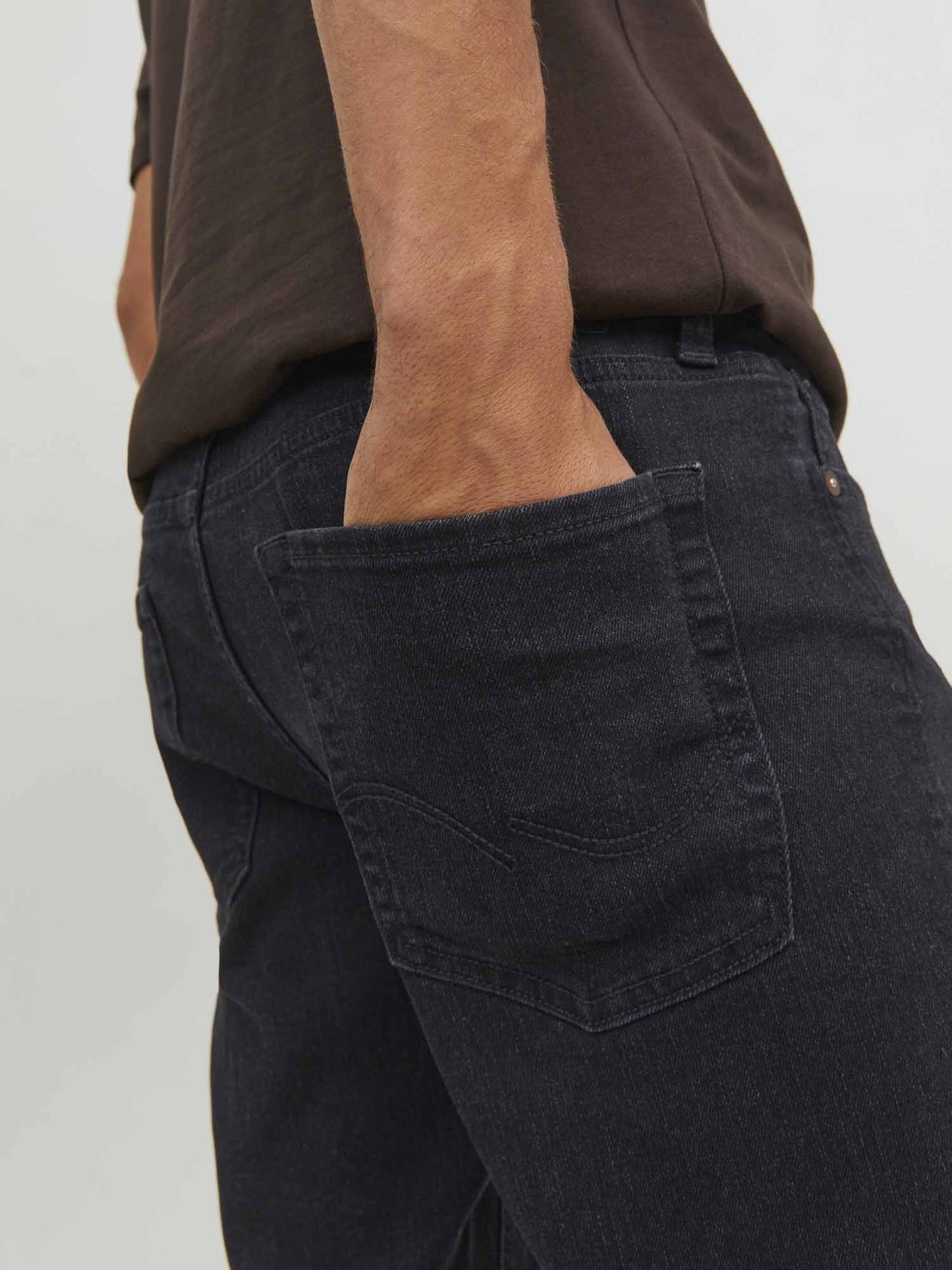 Jack&Jones Glenn, jeans slim fit da uomo nero