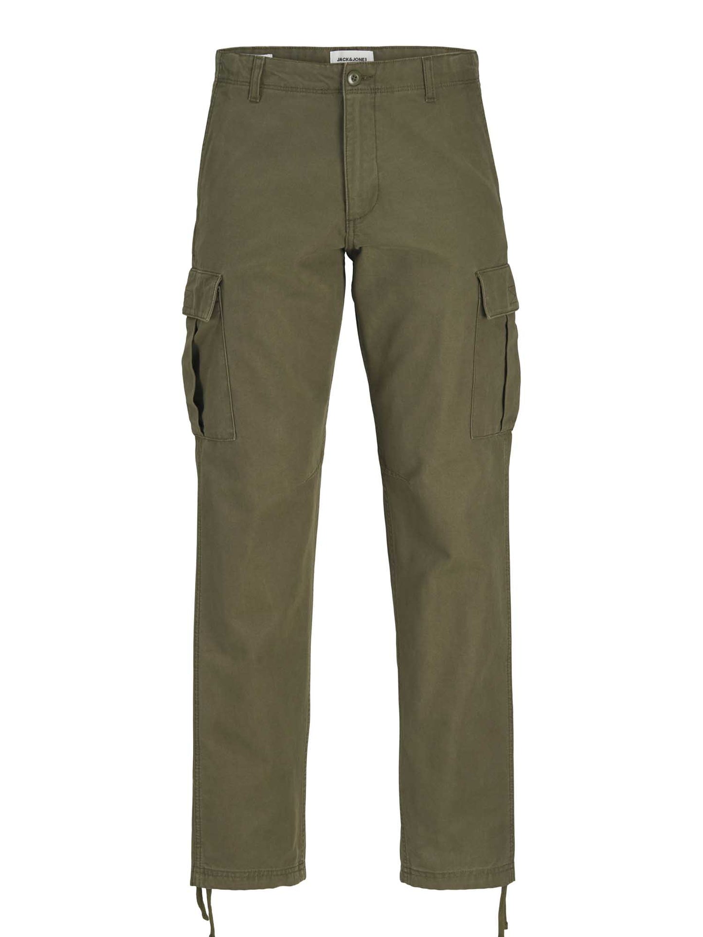 PANTALONE CARGO KANE JACK&JONES DA RAGAZZO VERDE OLIVA