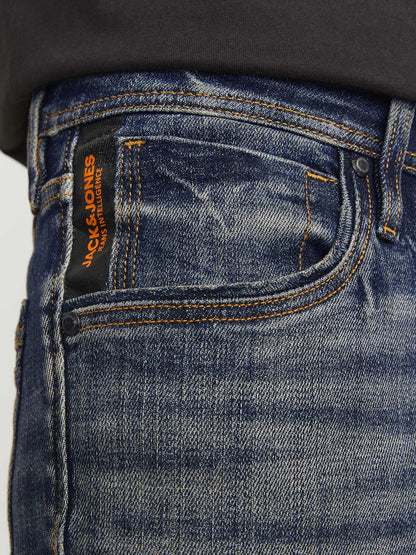 DENIM GLENN JACK&JONES DA UOMO JEANS STONEWASH