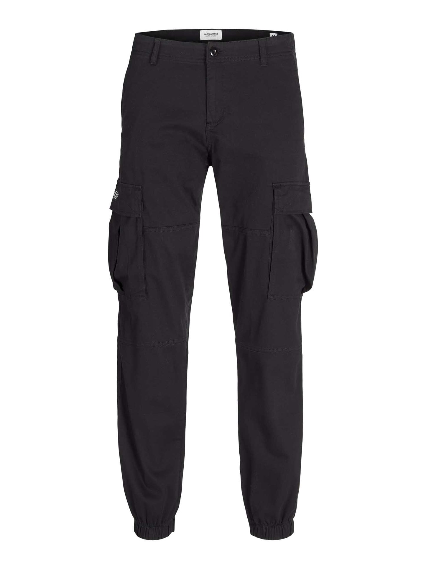 PANTALONE CARGO STKANE JACK&JONES DA UOMO NERO