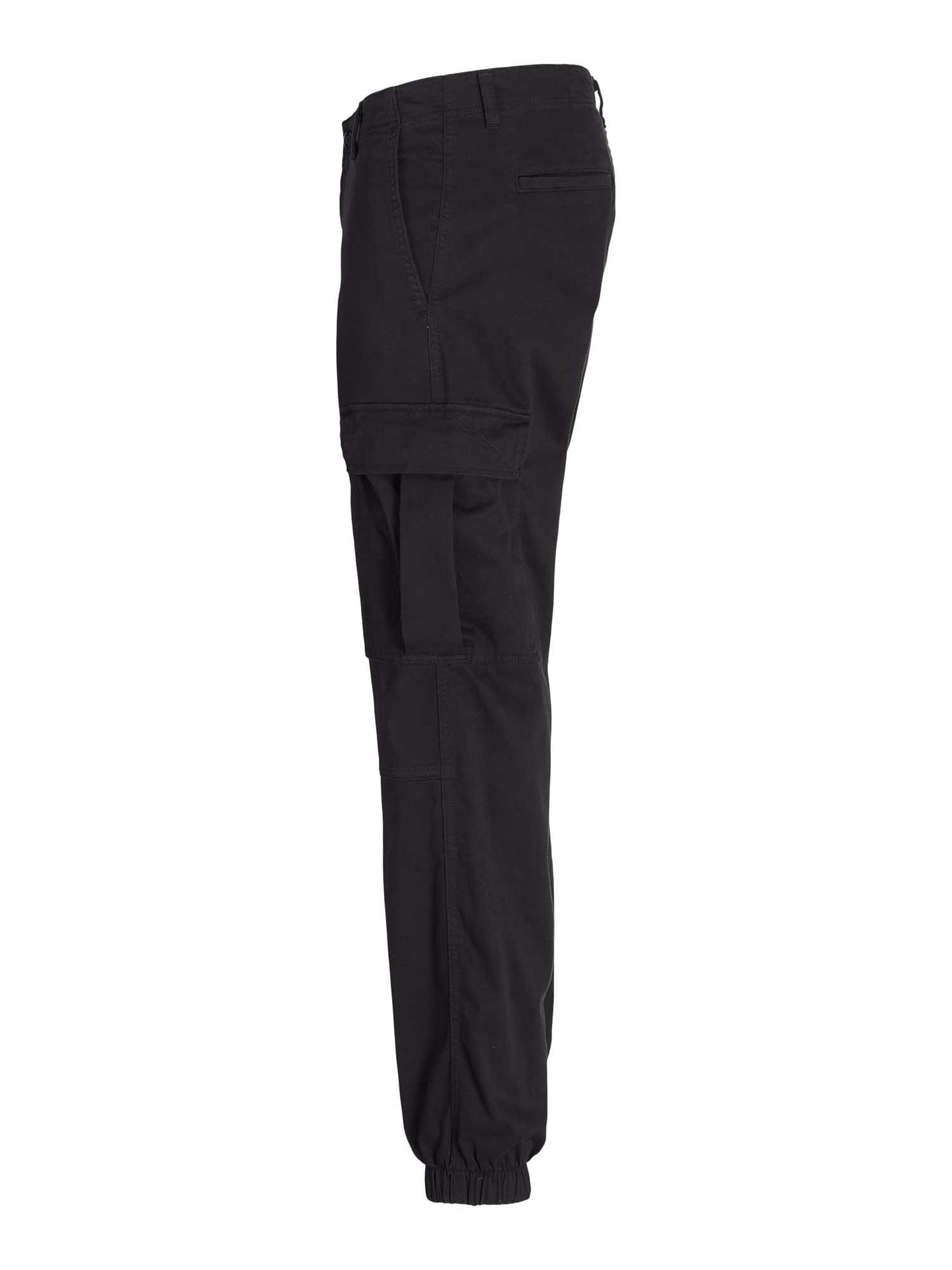 PANTALONE CARGO STKANE JACK&JONES DA UOMO NERO