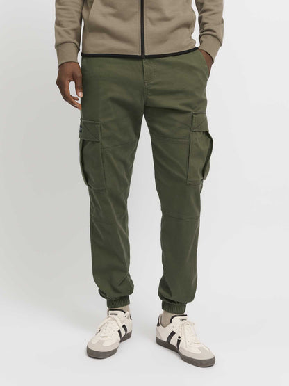 PANTALONE CARGO STKANE JACK&JONES DA UOMO VERDE