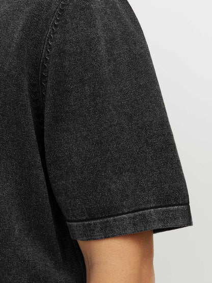 JACK&JONES LEO POLO - ANTRACITE