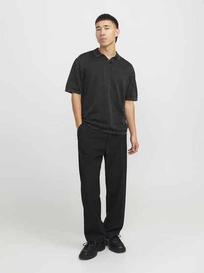 JACK&JONES LEO POLO - ANTRACITE