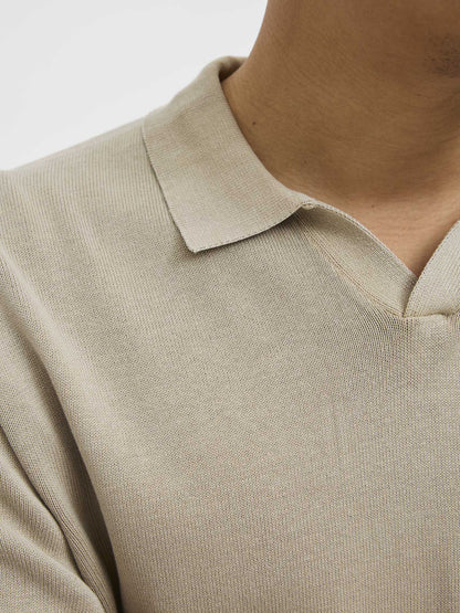 JACK&JONES LEO POLO - BEIGE