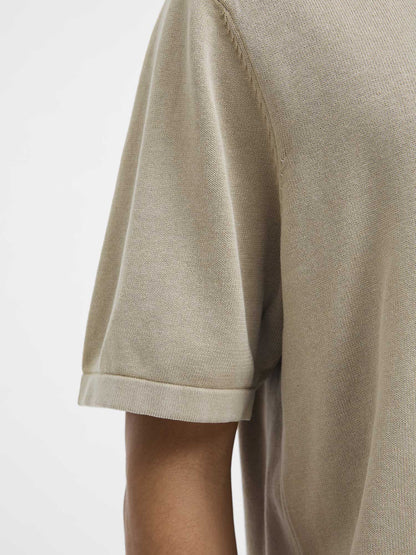 JACK&JONES LEO POLO - BEIGE